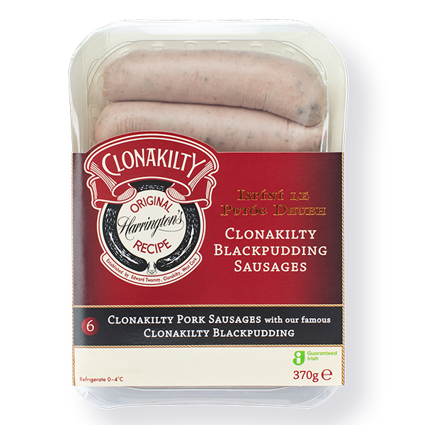 Clonakilty Blackpudding Sausages 370g irishinsweden